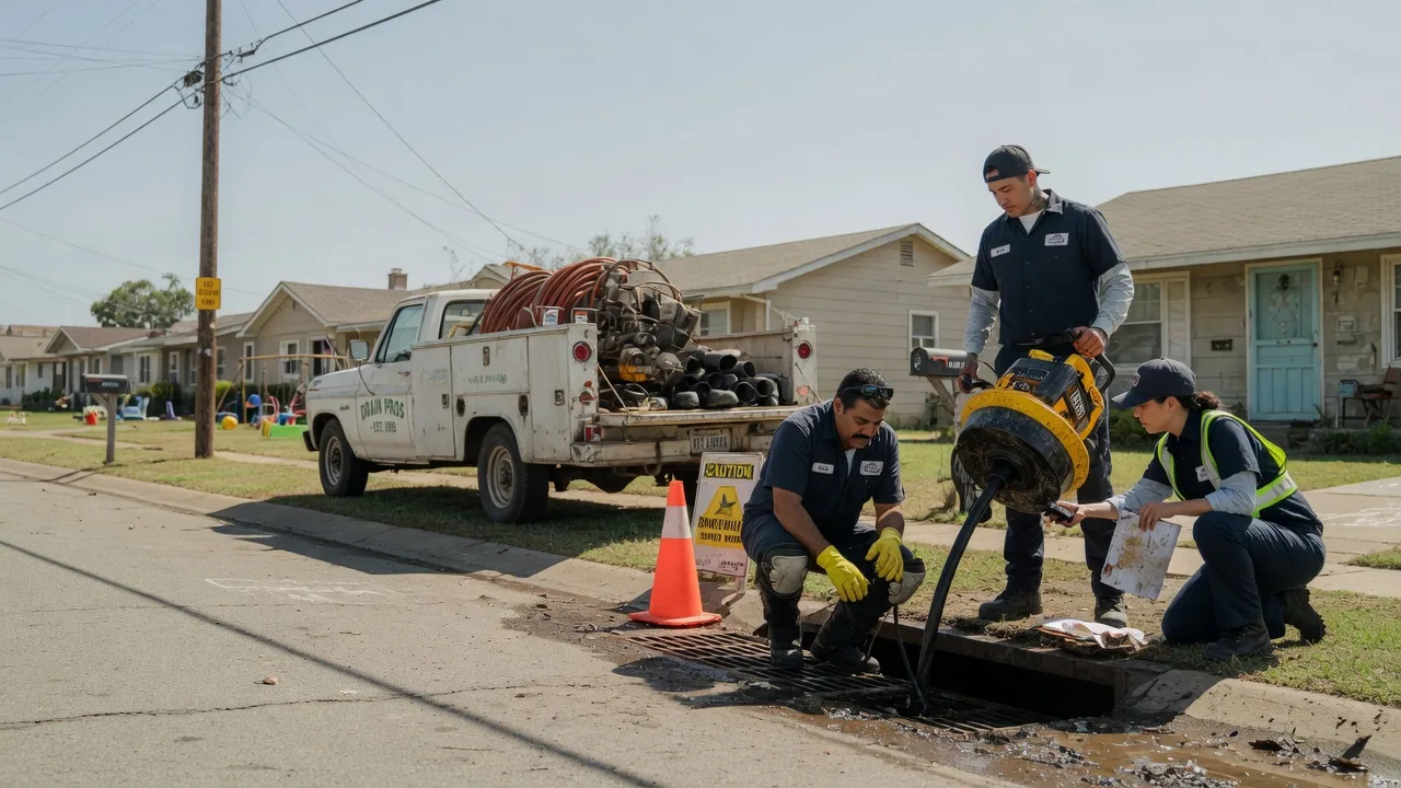Drain Cleaning in Bronwood, GA near me